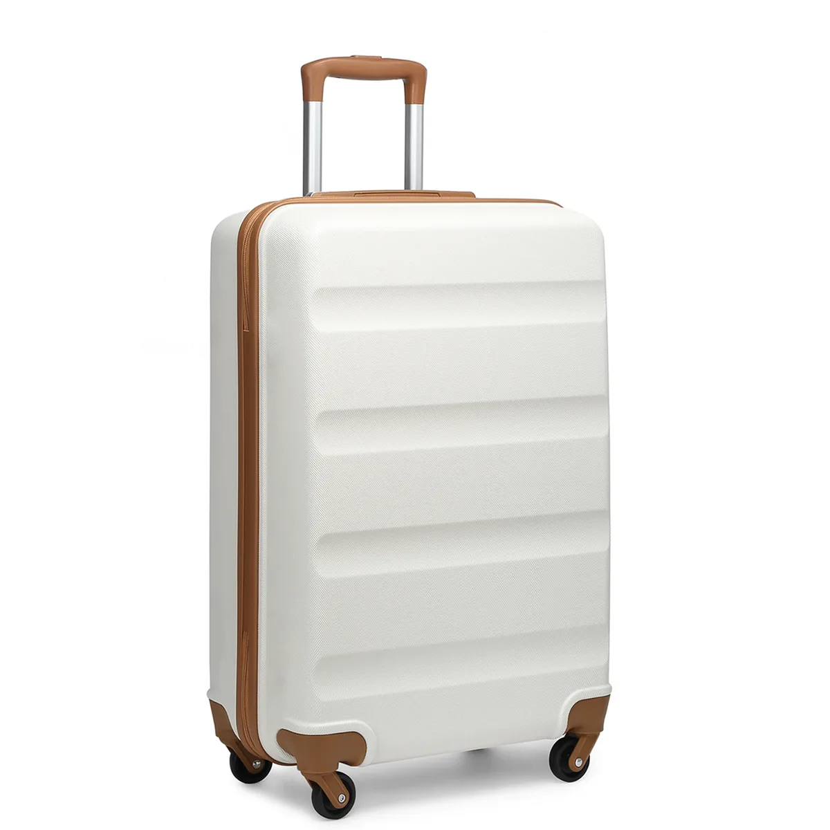 kono valise rigide avec serrure tsa, trolley silencieux à roues 360° | tailles au choix 19/24/28 pouces, compatible bagage cabine ryanair et lufthansa
