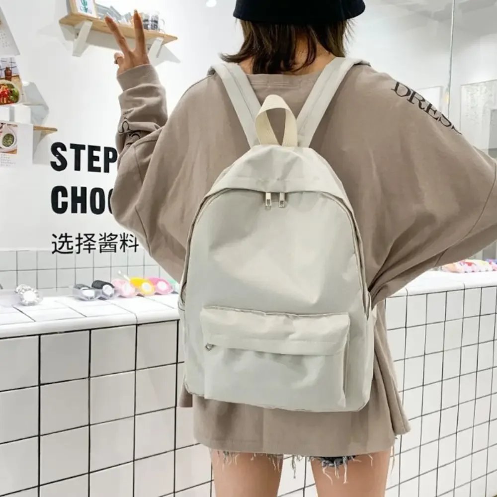 sac à dos décontracté uni, tendance, grande capacité, pour l'école, les voyages et les livres, pour adolescents
