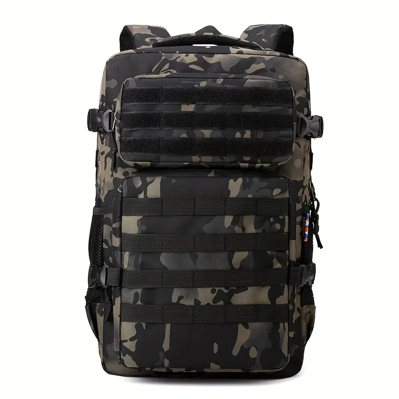 sac à dos tactique pour hommes, sac à dos de camouflage, sac à dos de randonnée et de camping, sac à dos de sport de plein air multicouche de grande capacité