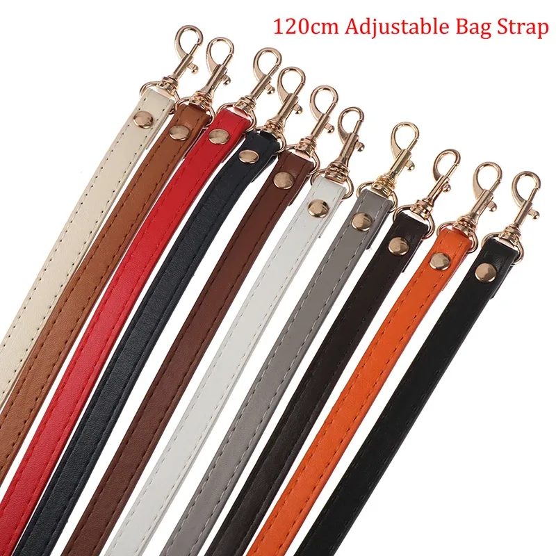sangle de sac à bandoulière en cuir de 120 cm, accessoire pour sacs à main et ceintures