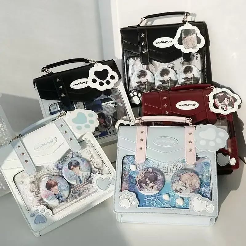 y2k jk uniforme ulzzang sac à bandoulière simple nouvelle mode mignon kawaii ita sac pour les filles sac à dos polyvalent de tous les jours