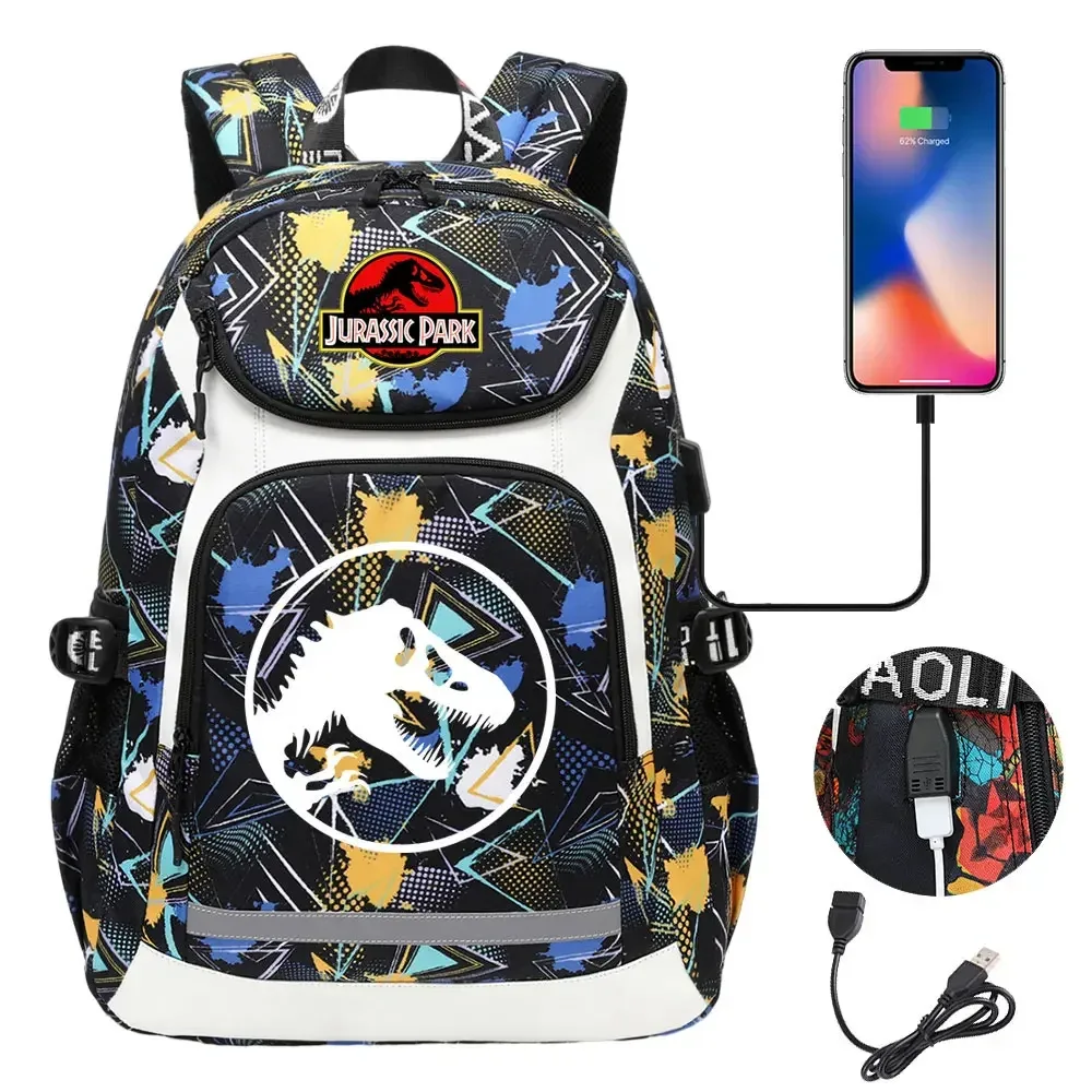 sac dos oxford université oxford unisexe nylon capacité 20 35 litres poche ouvrée bande réfléchissante motif dessin animé usage voyage