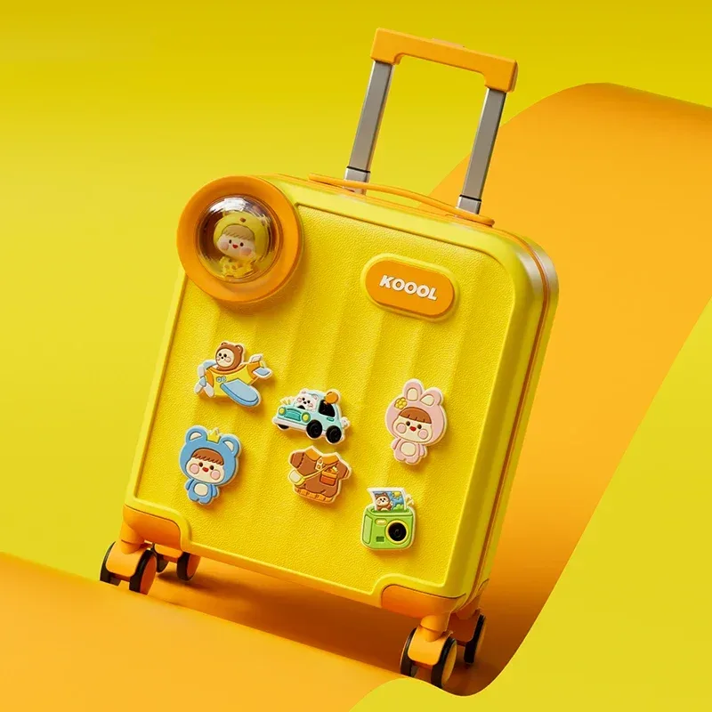 valise mignonne pour enfants de 16 pouces, petite valise à roulettes pour garçons et filles, valise de cabine pour voyage
