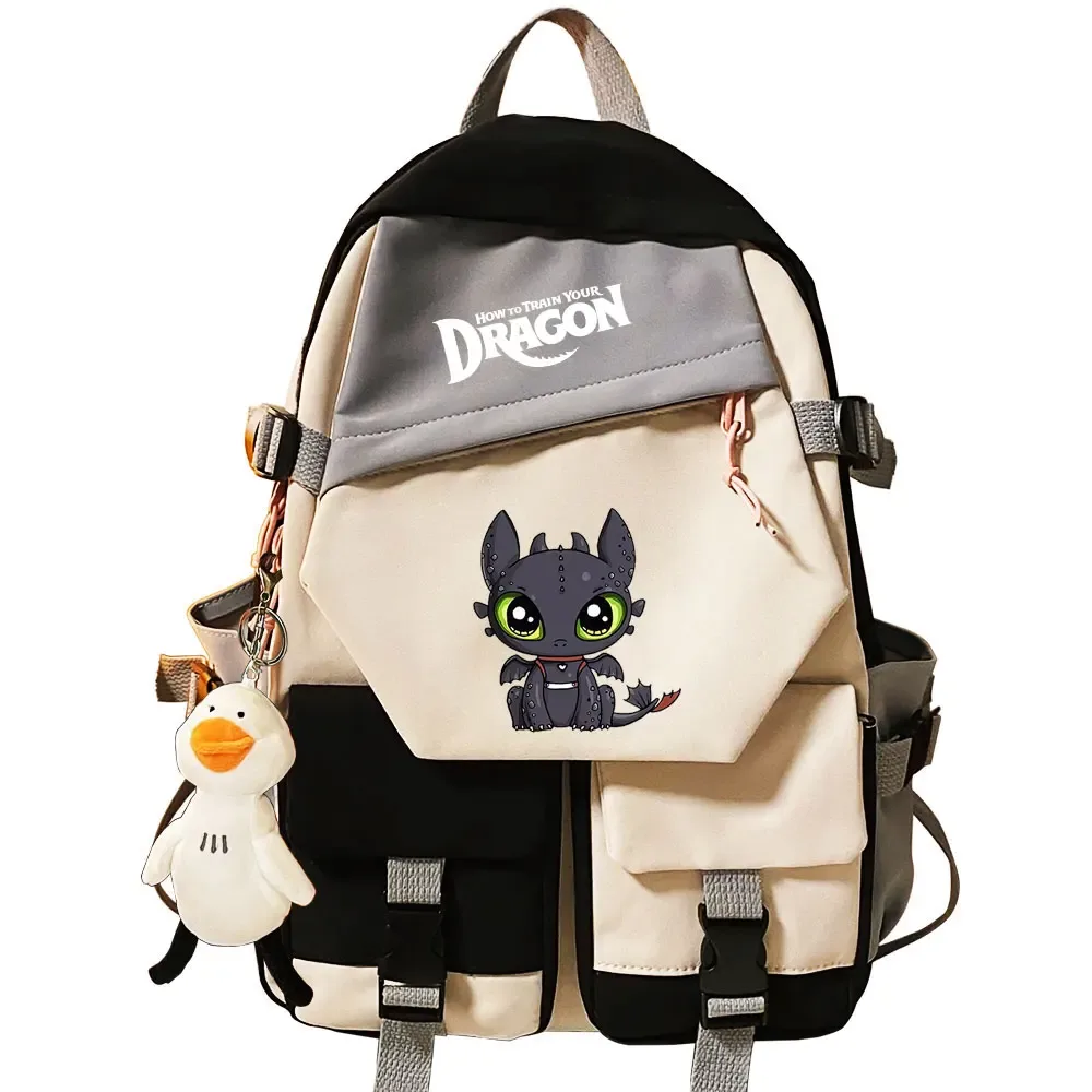 sac à dos pour filles et garçons « comment dresser son dragon », sac à dos pour l'école, sac à dos pour adolescents, femmes, voyage, ordinateur portable, sac à dos pour étudiants, mochila