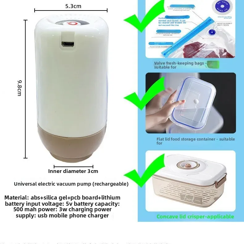 sacs de rangement sous vide pour filament d'imprimante 3d, hermétiques, anti-humidité, anti-poussière, réutilisables, avec valve unidirectionnelle, consommables d'impression 3d