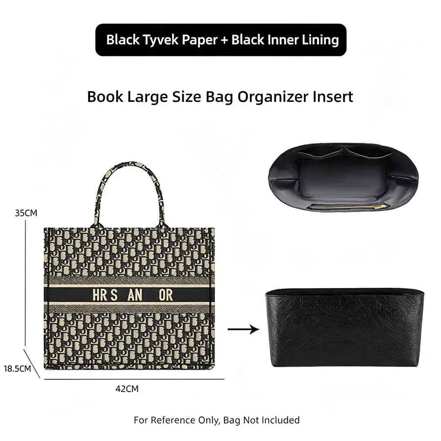 organisateur de sac pour sac fourre-tout d book, sac cadeau tendance, support de rangement, accessoire de modification intérieure