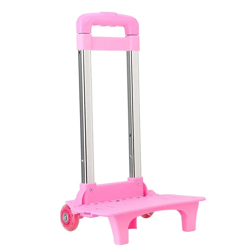 chariot pour enfants pour sac à dos et sac d'école bagages pour enfants 2/6 roues tige extensible chariot de chariot haute fonction