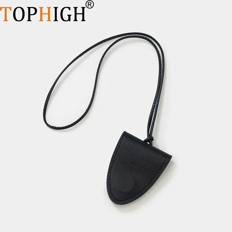 tophigh-porte-clés en cuir véritable pour femme, sac à dos, breloques de remise de voiture créatives inhabituelles, décoration de sac, couverture de lunettes de soleil chaudes, diversifié