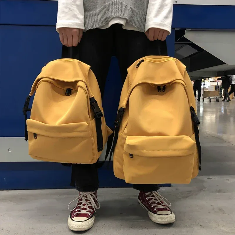 sacs à dos imperméables en nylon pour femmes, sac à bandoulière, grand petit sac à dos de voyage pour adolescentes, cartable d'école, 2023