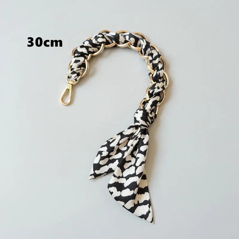 sangle d'écharpe en coton pour femme, accessoire de sac à main, poignées de rechange amovibles, point léopard, nouvelle mode, printemps, été
