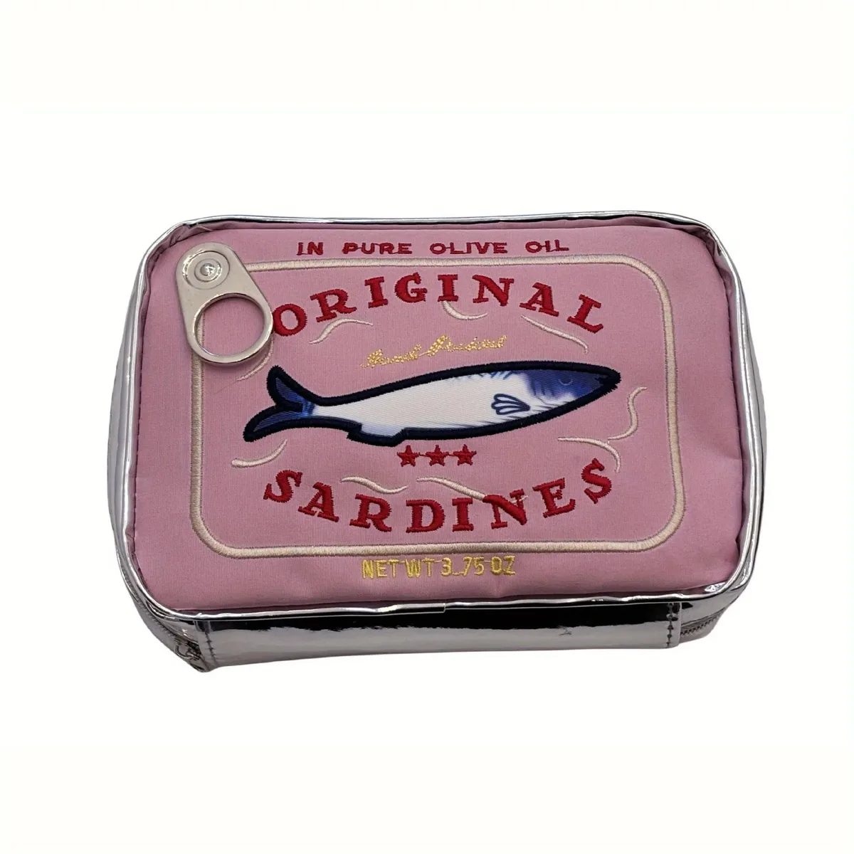 trousse de toilette mignonne motif sardine, trousse de toilette de voyage, trousse de toilette étanche, sac de rangement pour accessoires, excellent cadeau pour les vacances