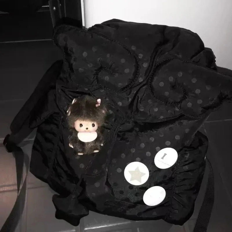 sac à dos ailes d'ange portable léger mignon pour écolières, sac à bandoulière kawaii, sac de voyage décontracté à la mode, cadeau pour adolescentes