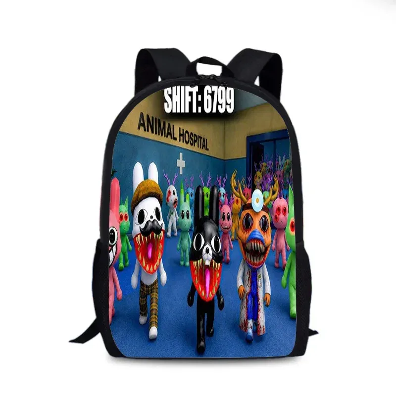 sac à dos d'hôpital vétérinaire pour enfants garçons filles, grande capacité, léger et imperméable pour les élèves du primaire et du collège ﻿