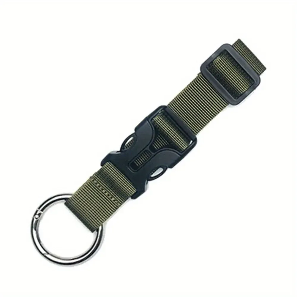 ceinture bagage nylon noir fonction résistante couleur pure unisex usage voyage transport sac dos
