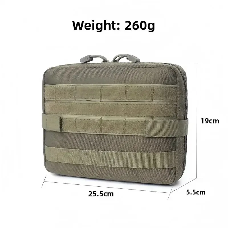 sac de gestion multifonction tactique molle, kit médical edc, accessoire pour petit équipement, organisateur d'outils pour la randonnée, la chasse, la pêche