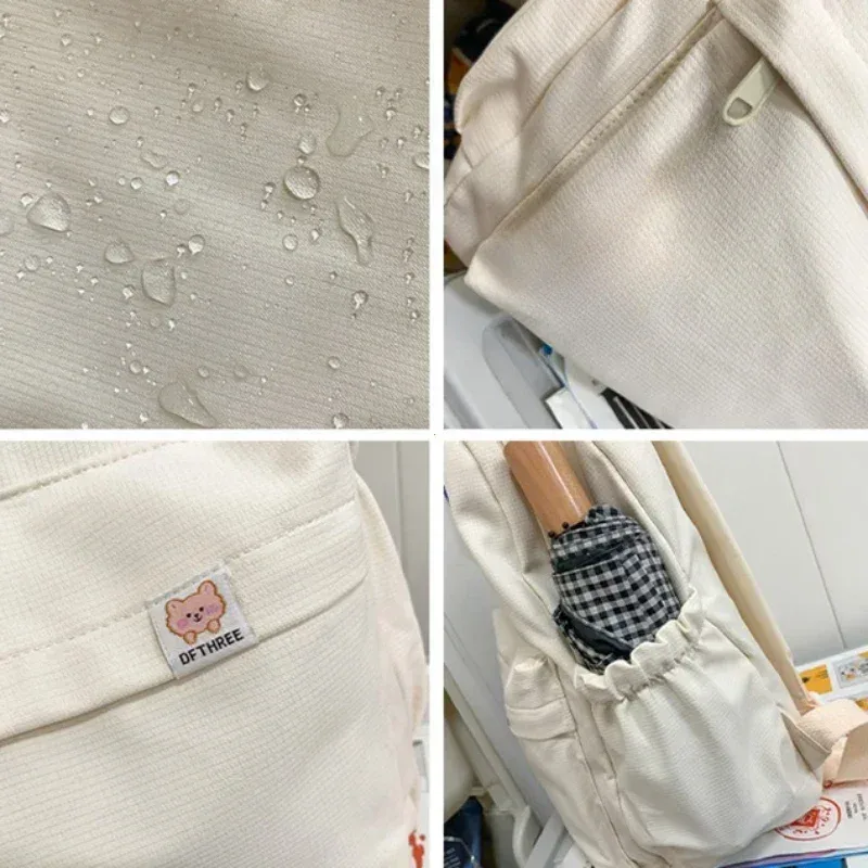 sac à dos en nylon imperméable pour femme, sac de voyage pour femme, sacs à dos, cartable pour adolescentes, sac à documents solide, cartable mochila, nouveau