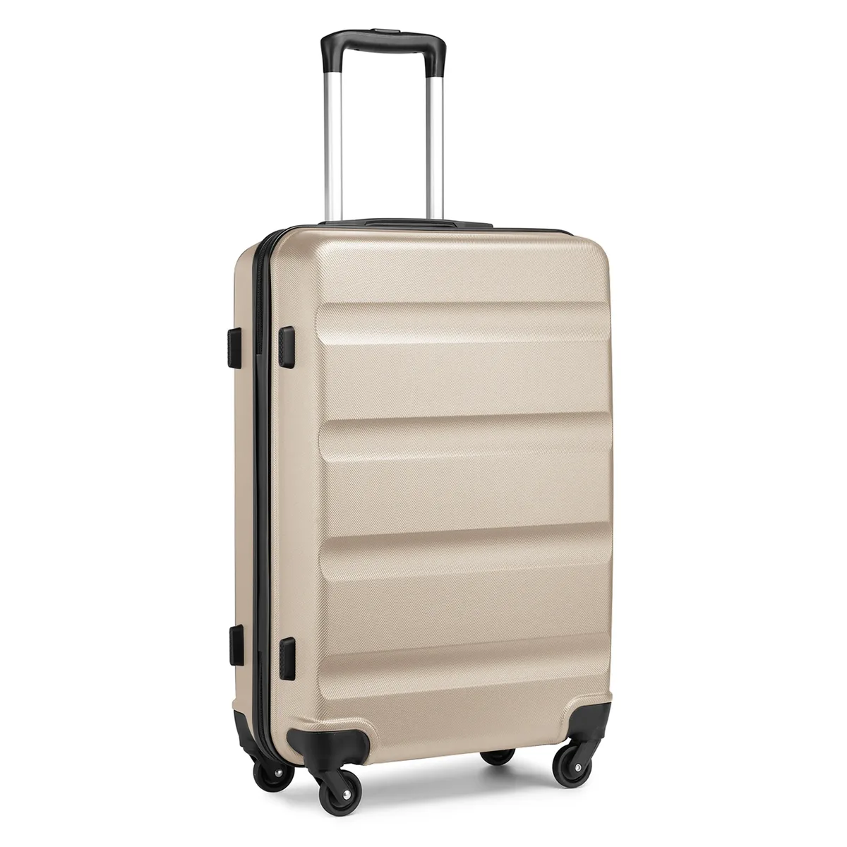 kono valise rigide avec serrure tsa, trolley silencieux à roues 360° | tailles au choix 19/24/28 pouces, compatible bagage cabine ryanair et lufthansa