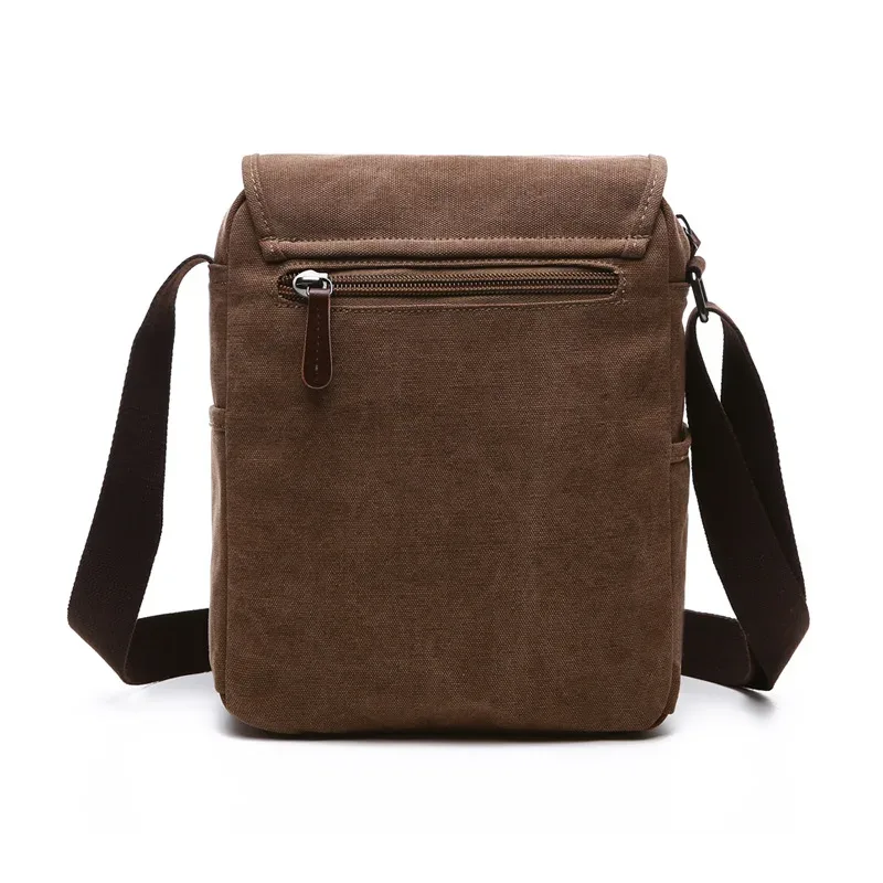 sacs à main de marque de créateur, sac messager de haute qualité, grande capacité, sac à bandoulière unisexe, petit sac carré en toile, sac d'école pour étudiants