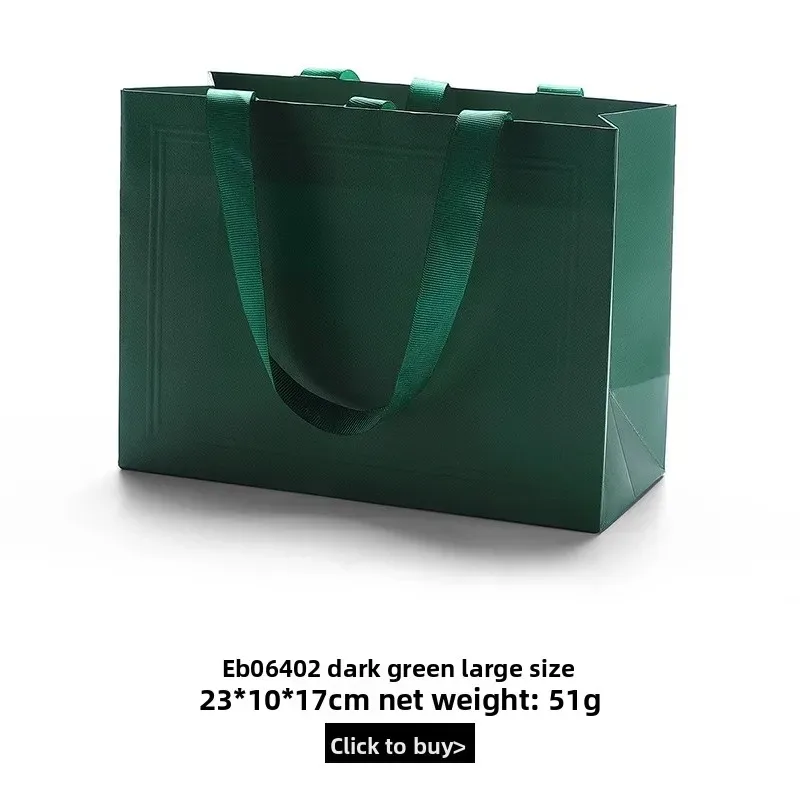 sac en papier portable pour bijoux, sac d'emballage personnalisable avec logo, sac cadeau avec ruban, pochettes de rangement pour accessoires de bijoux