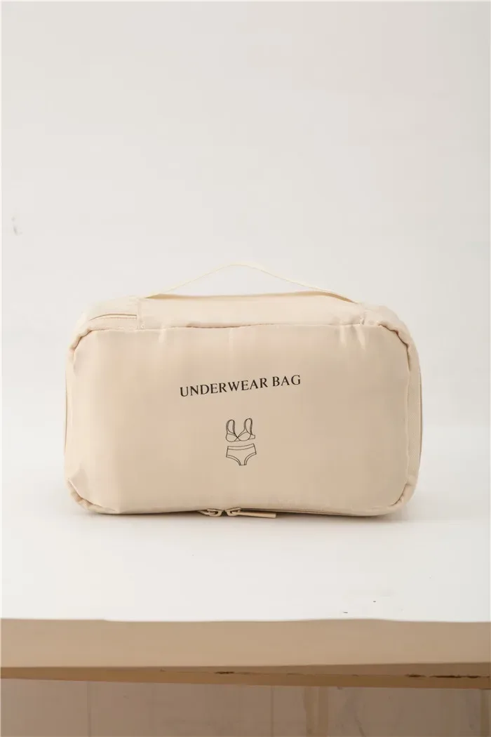 organisateur voyage polyester décontracté multicolore beige sac compression chaussures vêtements pajama vêtements pratique léger résistant humidité