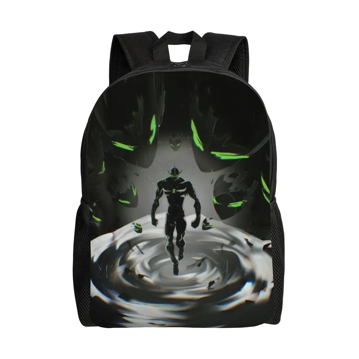 sac à dos ben 10 pour la rentrée scolaire, avec logo ben 10 omnitrix abstrait et sangle réglable