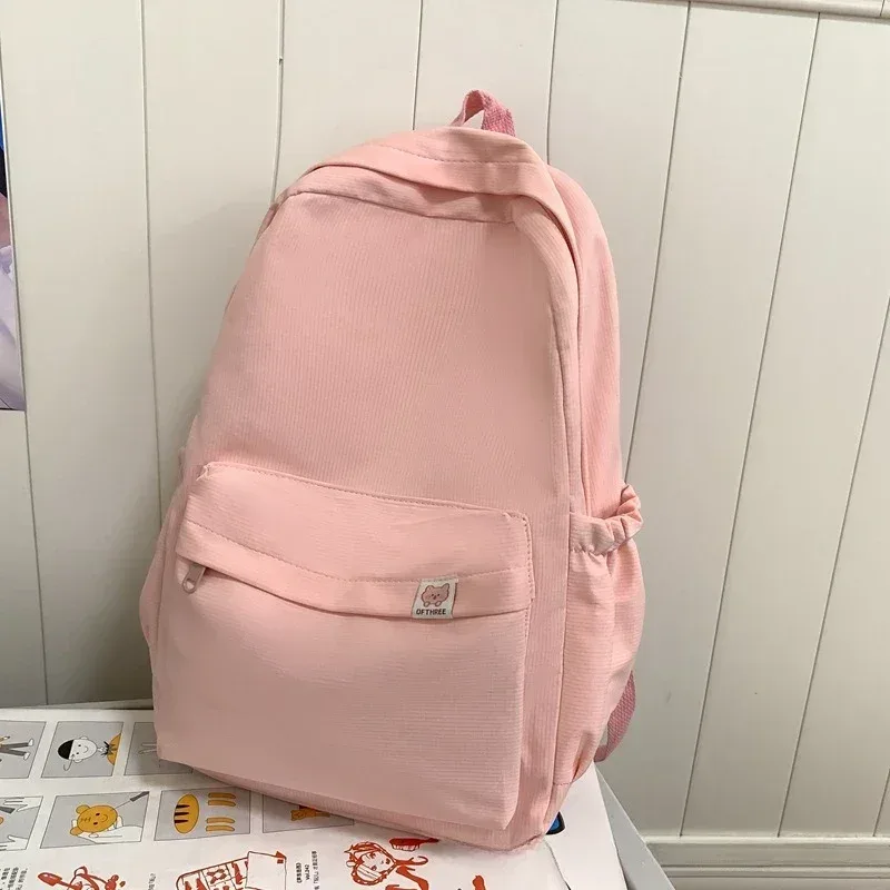 sac à dos en nylon imperméable pour femme, sac de voyage pour femme, sacs à dos, cartable pour adolescentes, sac à documents solide, cartable mochila, nouveau
