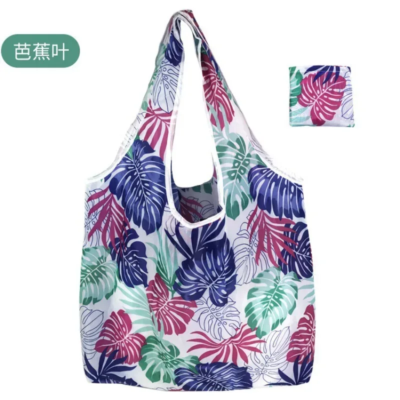grand sac de courses réutilisable pour femmes, fourre-tout pliable, écologique, réutilisable, pliable, étui d'épicerie, sacs à main, sacs de rangement
