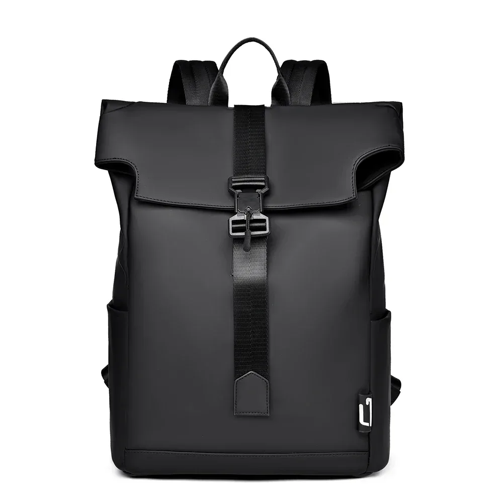 nouveau sac à dos pour homme avec fermeture magnétique, sac à dos décontracté pour les voyages en plein air, sac à dos multifonctionnel de grande capacité pour ordinateur
