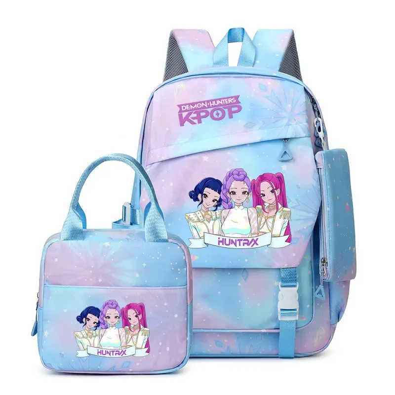 sac à dos kpop demon hunters, capacité importante, rumi mira zoey, sacs d'école, sacs de voyage, sac à dos pour ordinateur portable, nouvelle mochila pour étudiants, sacs cadeaux