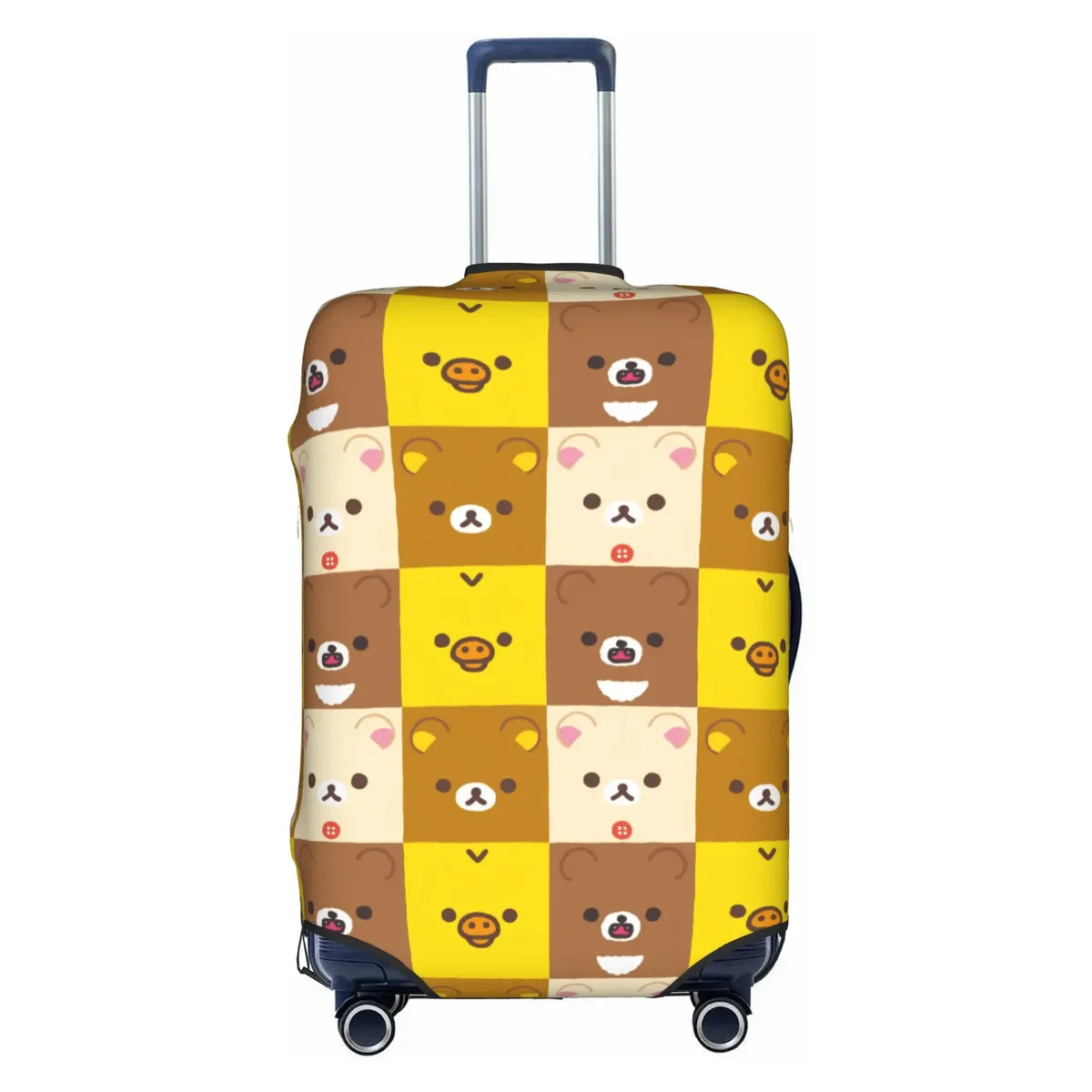 housse de bagage de voyage personnalisée r-rilakkumas, housse de protection élastique pour valise à motif de dessin animé, convient aux valises de 18 à 32 pouces