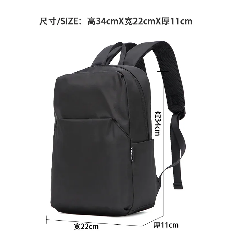 mini toile hommes sac à dos mode noir sac à dos sac d'école pour homme petit japonais mâle sac à dos voyage sacs à dos imperméables
