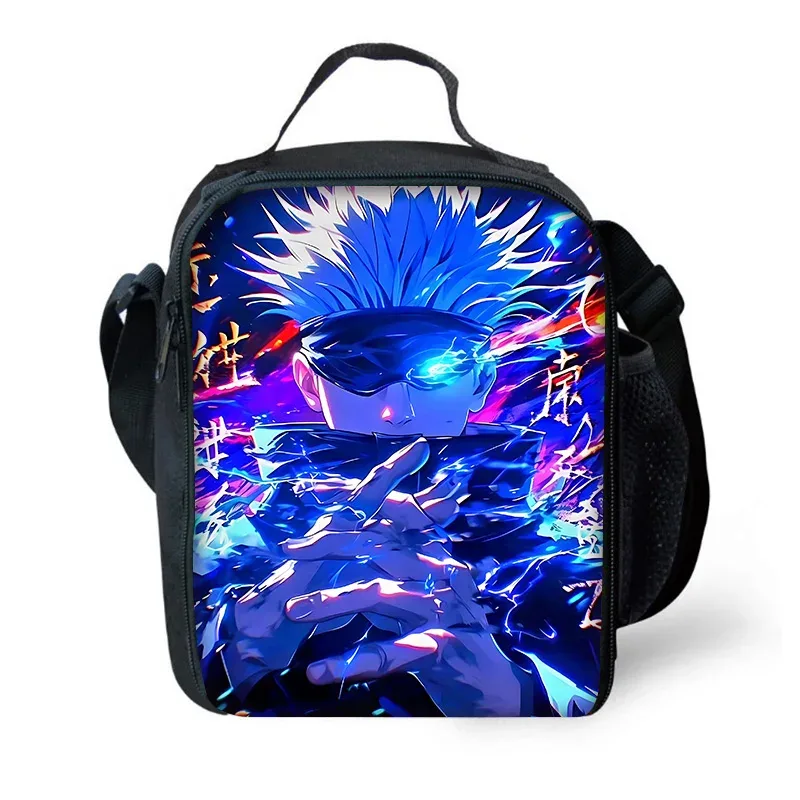 sac à dos d'école pour enfants, anime j-jujutsus k-kaisens, avec sacs à déjeuner, sacs à crayons, sacs d'école pour garçons et filles, meilleur cadeau