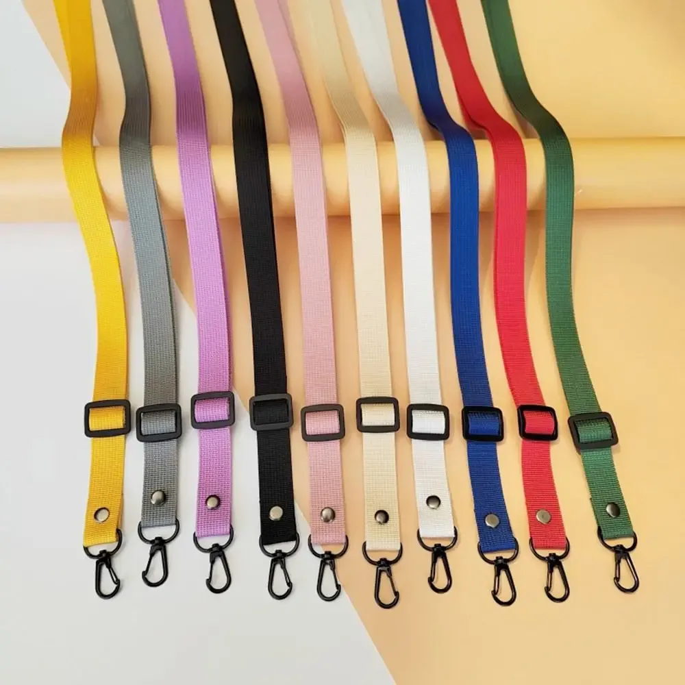 sangle d'épaule en nylon tendance, remplacement de lanière, ceinture de sac à bandoulière de couleur unie, sangle réglable pour sac bandoulière, accessoires de sac