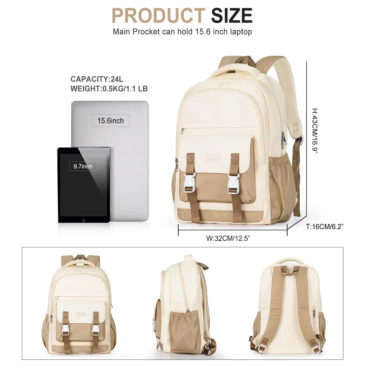 sacs à dos pour étudiants, sac à dos de grande capacité pour femmes, sac d'école tendance pour ordinateur portable, sac à livres pour filles, sac à dos de voyage, sacs esthétiques