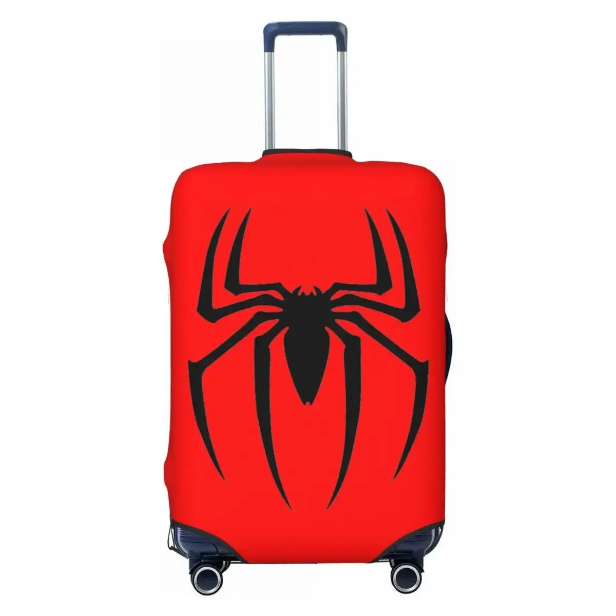 housse de protection pour bagages anti-poussière de 18 à 32 pouces, imprimé araignée, élastique, anti-rayures, lavable, durable, housse de protection pour voyage