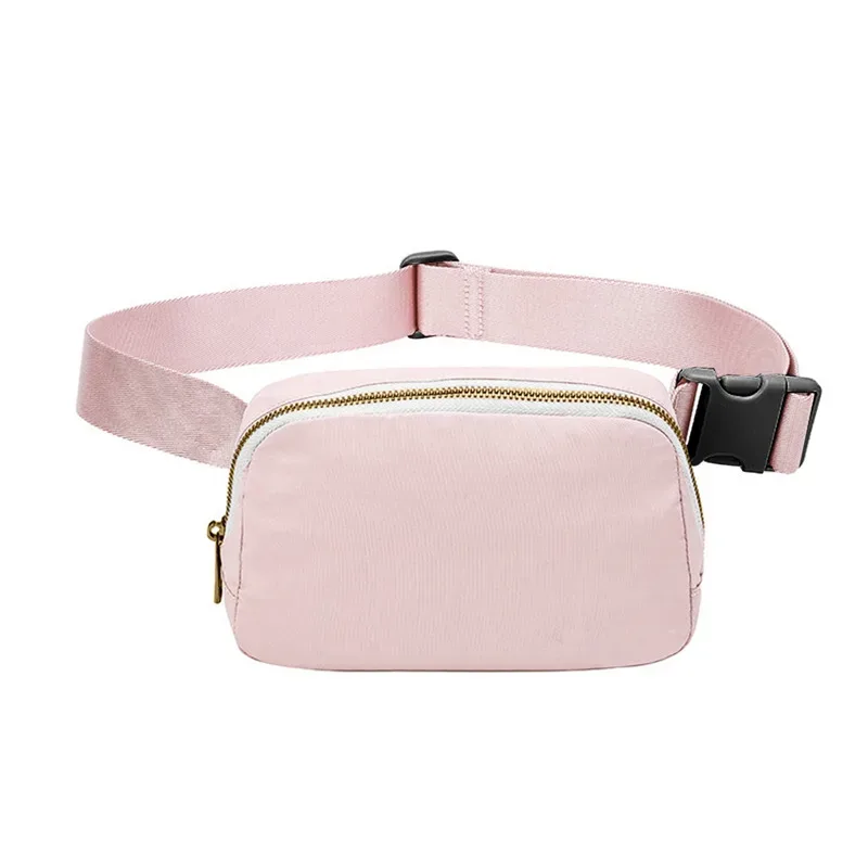 sac banane à fermeture éclair pour femmes, sac de poitrine pour sports de plein air, sac à bandoulière décontracté voyage, sac de ceinture, pochette d'argent, 2024
