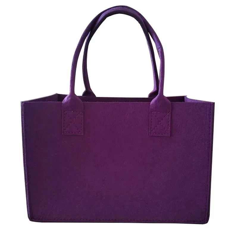 sac fourre-tout tendance en feutre grande capacité pour femme, sac à bandoulière, sac de shopping, sac de maman, sac de voyage, sac en tissu non tissé