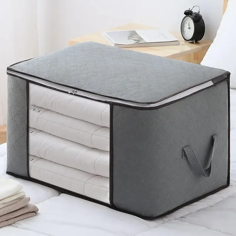 sac de rangement pour vêtements et couette, sac de rangement pour bagages, emballage mobile, sac résistant à l'humidité, sac de rangement pour couette non tissée, sac d'emballage