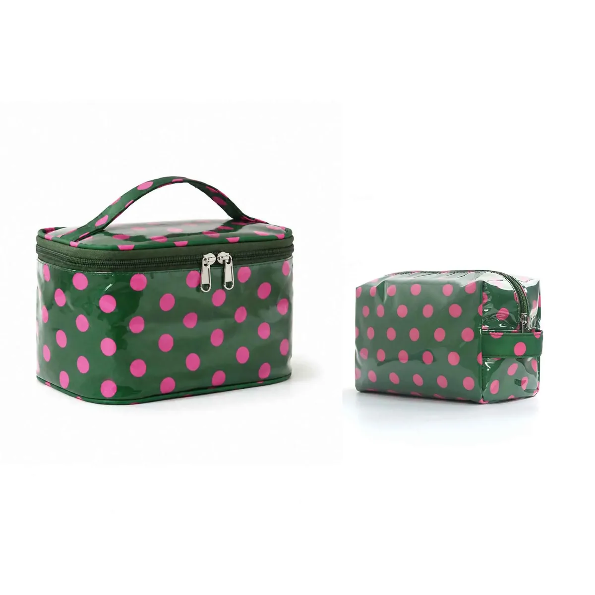 sac cosmétique à rayures en pvc de grande capacité, sac de rangement pour articles de toilette pour femmes, sac de maquillage portable, sac de voyage pour voyage d'affaires, soins de la peau