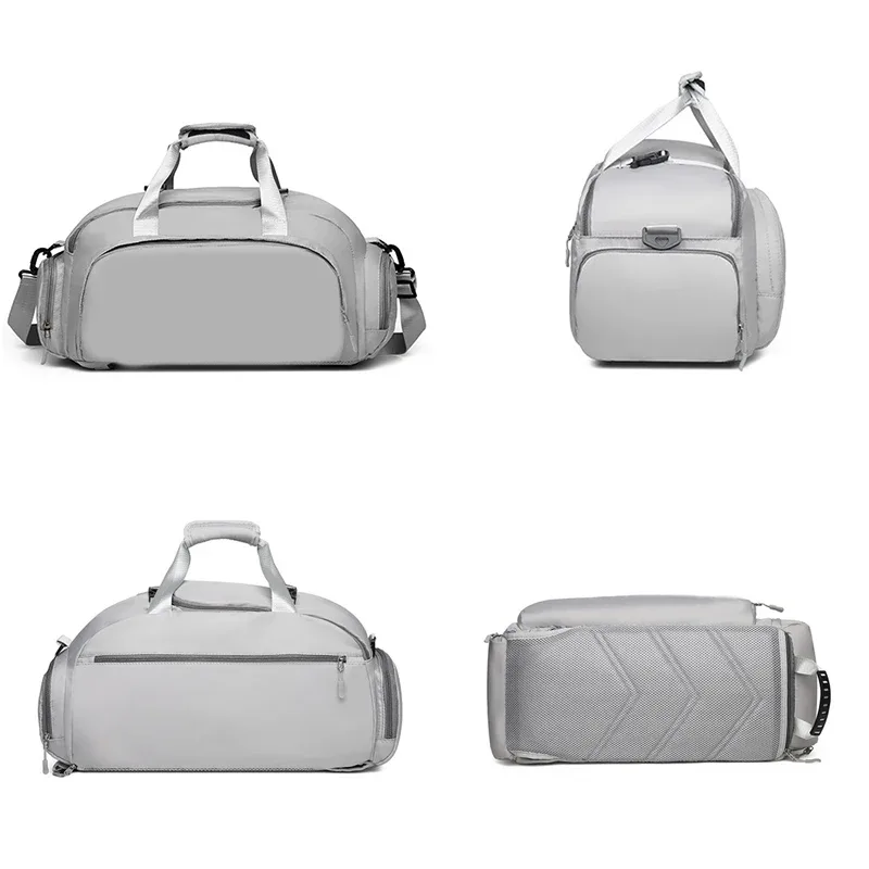 sac de sport personnalisé avec logo, séparation sèche et humide, sac à dos d'entraînement de basket-ball, sac de voyage polyvalent, photos imprimées