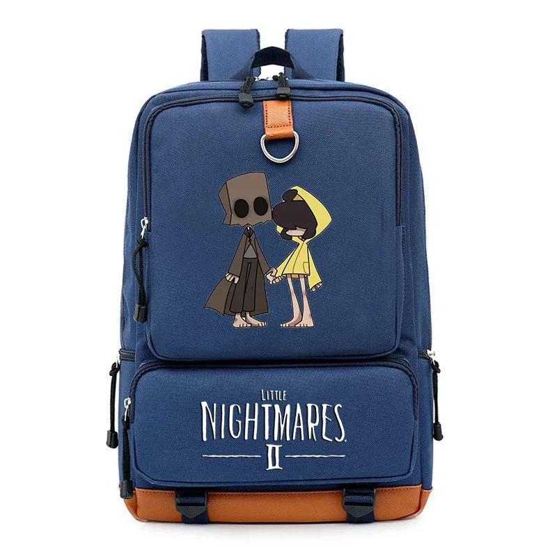 jeu petits cauchemars 2 sacs à dos pour garçon fille sacs d'école sac à dos adolescents enfants voyage quotidien sac à dos mochila
