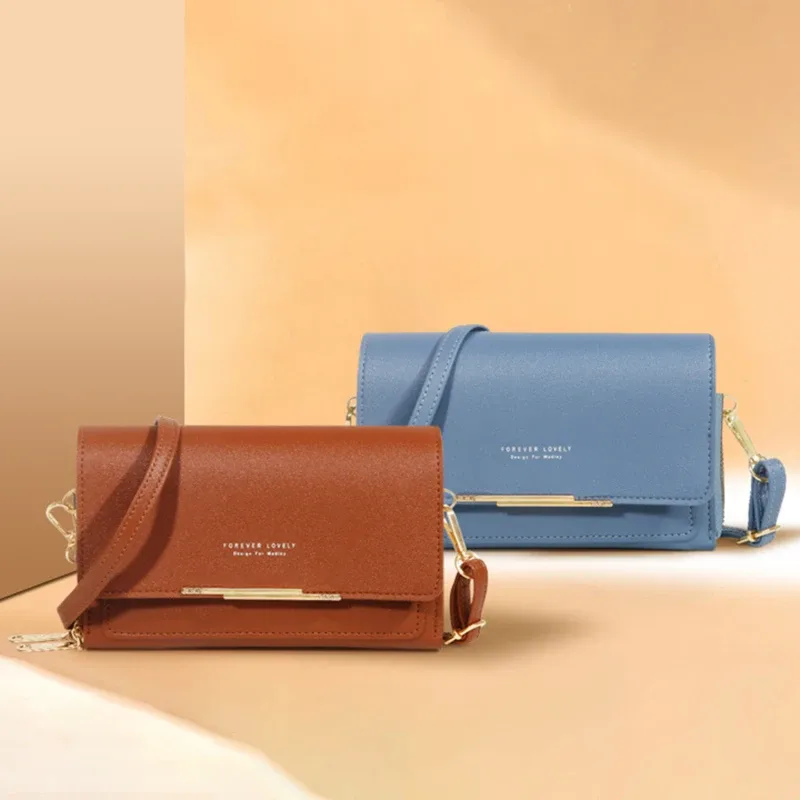portefeuille coréen pour femmes, sac à main multi-cartes, grande capacité, sac à bandoulière décontracté, paquet de téléphone portable, nouveau style à la mode