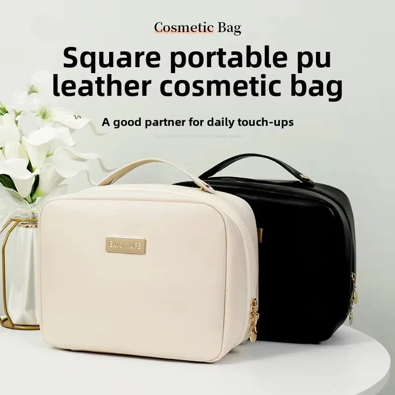 sac de voyage pour femmes, grande capacité, organisateur de toilette, étui de rangement portable pour maquillage, pochette de maquillage imperméable