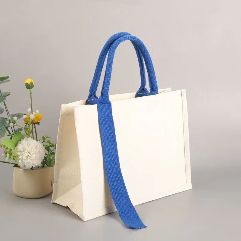 sac en toile portable tridimensionnel personnalisé pour femmes shopping travail école et voyage nouveau style sac fourre-tout simple et à la mode