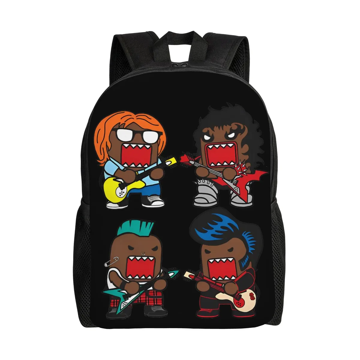 sac à dos domo kun doll cool, cadeau idéal pour le lycée, la randonnée, les voyages, sac à dos meme anime pour hommes et femmes, sacs en toile pour l'université