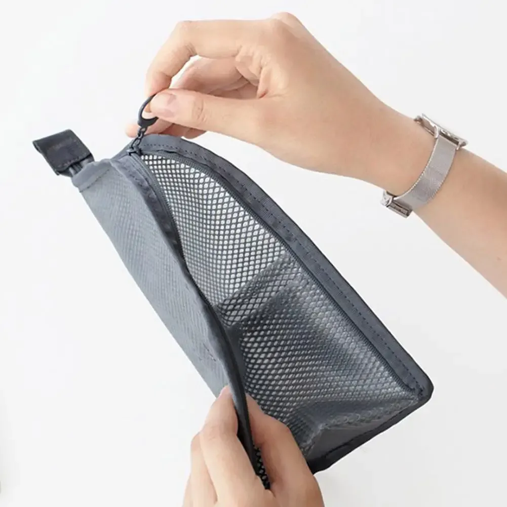 trousse de maquillage, trousse de toilette verticale, trousse de toilette de voyage portable et légère pour salle de bain, salle de sport, voyage d'affaires, voyage en famille