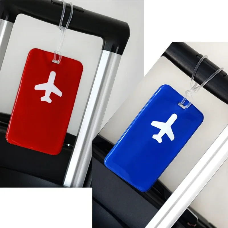 étiquette de bagage d'affaires de voyage de mode étiquette d'adresse de valise étiquette de valise d'embarquement étiquette nom id adresse clip accessoires de voyage