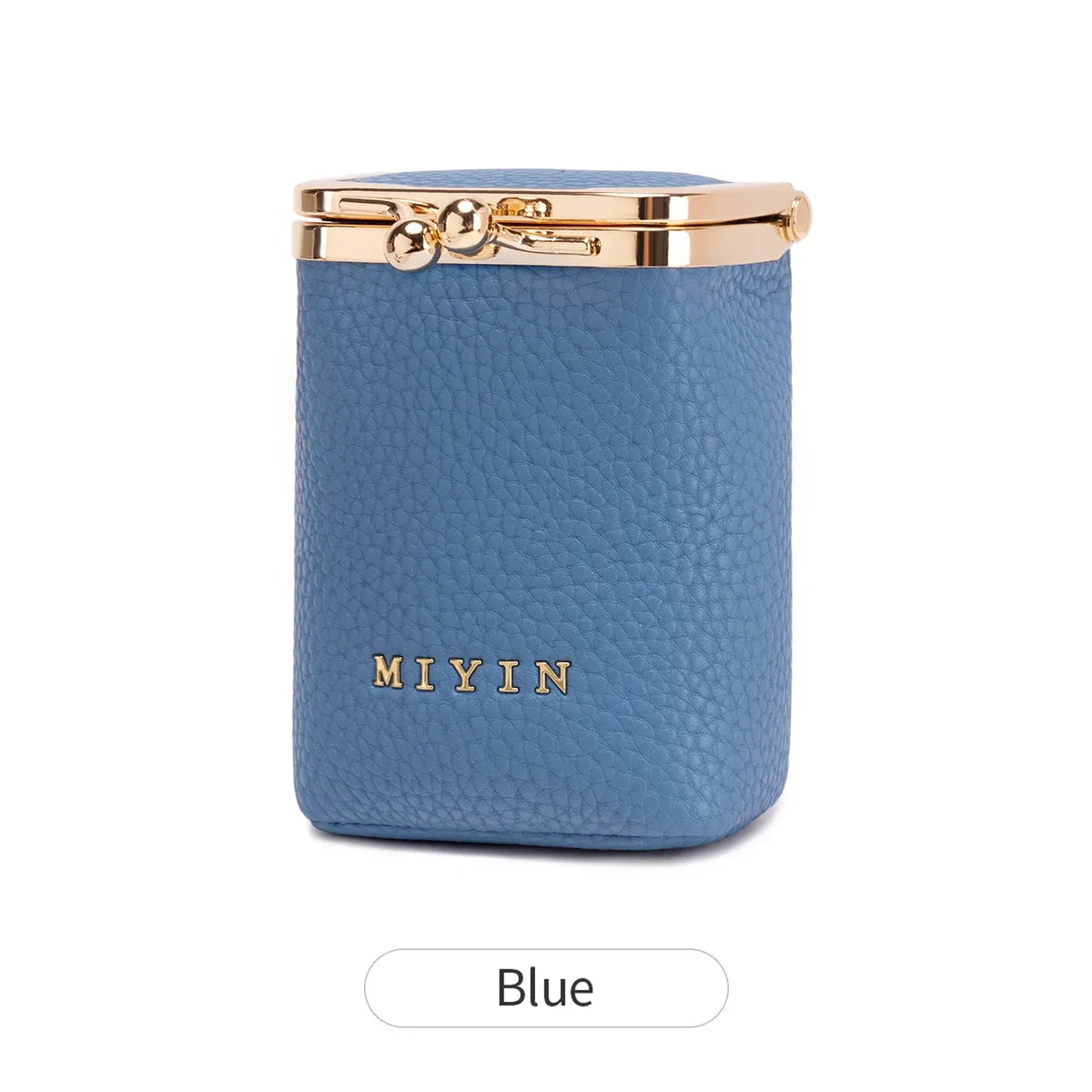 pochette de rangement pour rouge à lèvres imprimé léopard, mini sac de maquillage portable en cuir microfibre pour femme, simple, pour bijoux, écouteurs et monnaie, avec m