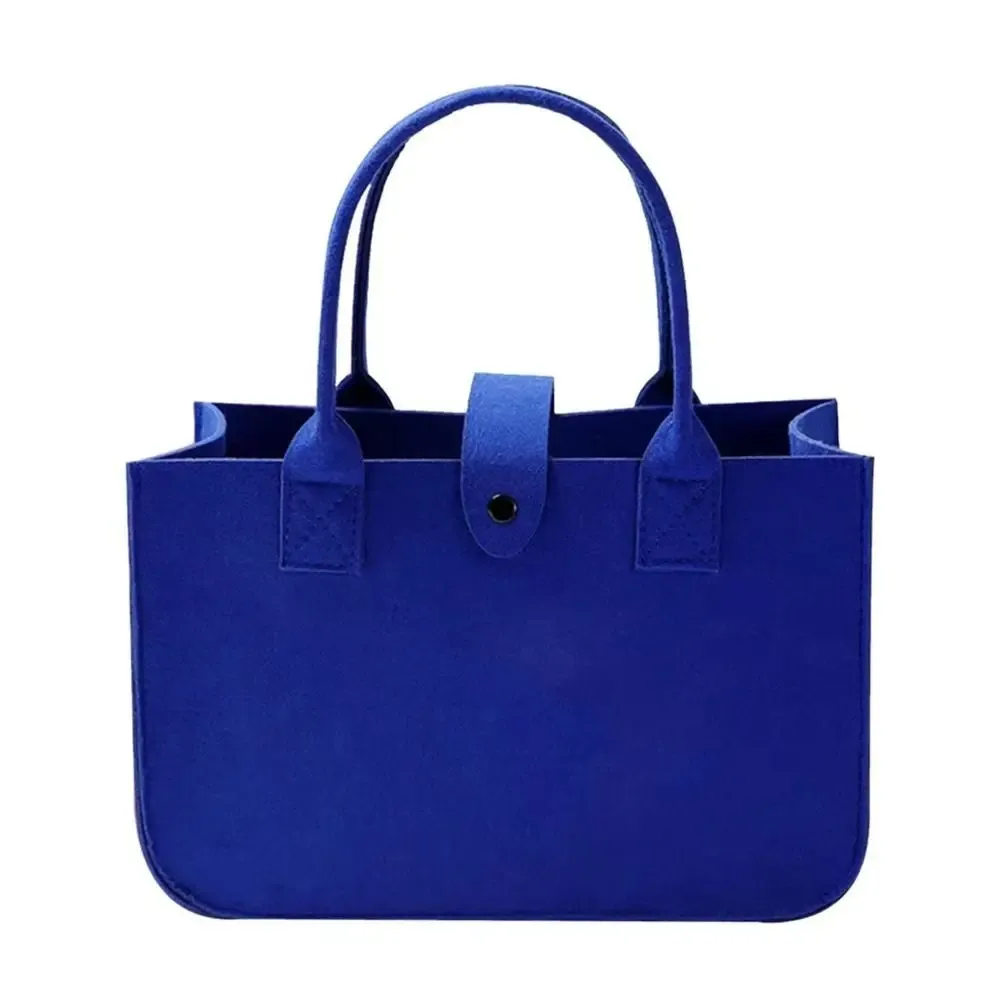 sac momie portable de grande capacité pour femmes, sac à bandoulière en feutre simple, sacoche de couleur unie, sac à main de voyage décontracté
