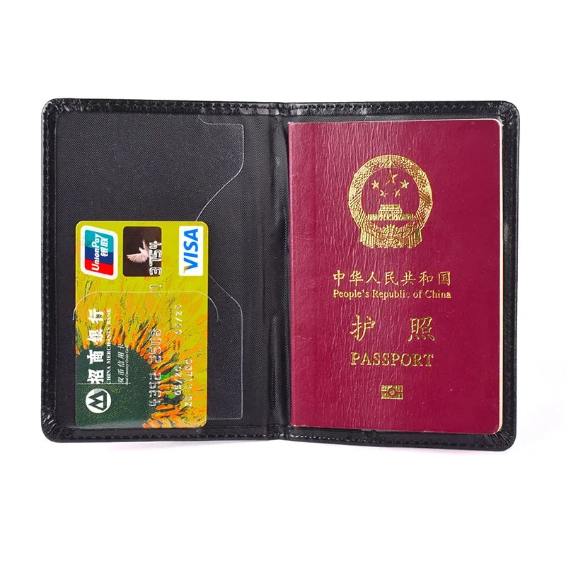 porte-passeport en cuir pu pour hommes et femmes, fsb de russie, service fédéral de sécurité russe, couverture de passeport de voyage, évaluation